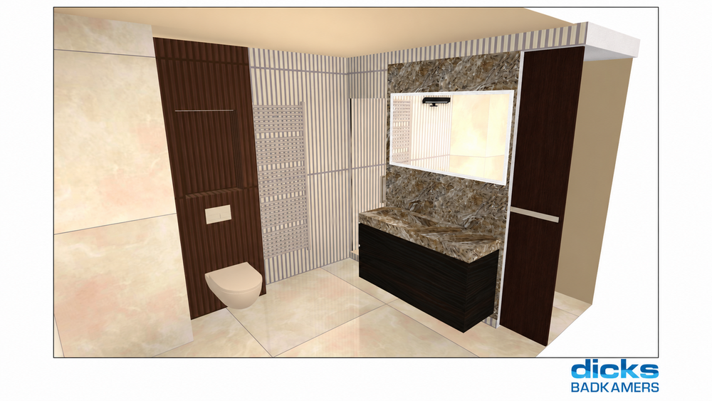 3d badkamer ontwerp